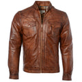 Kingswell Leather Jacket Tan