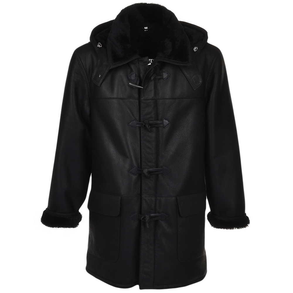Kingswell Leather Men's Sheepskin Black