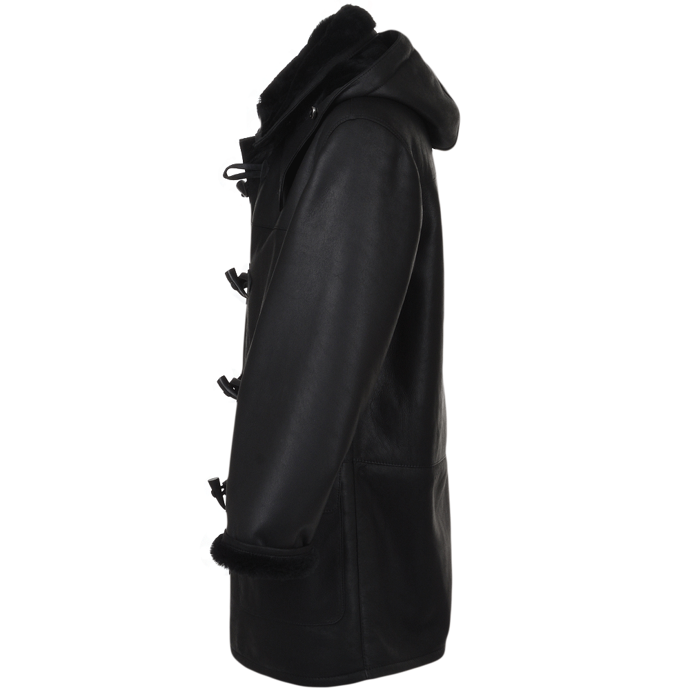 Kingswell Leather Men's Sheepskin Black
